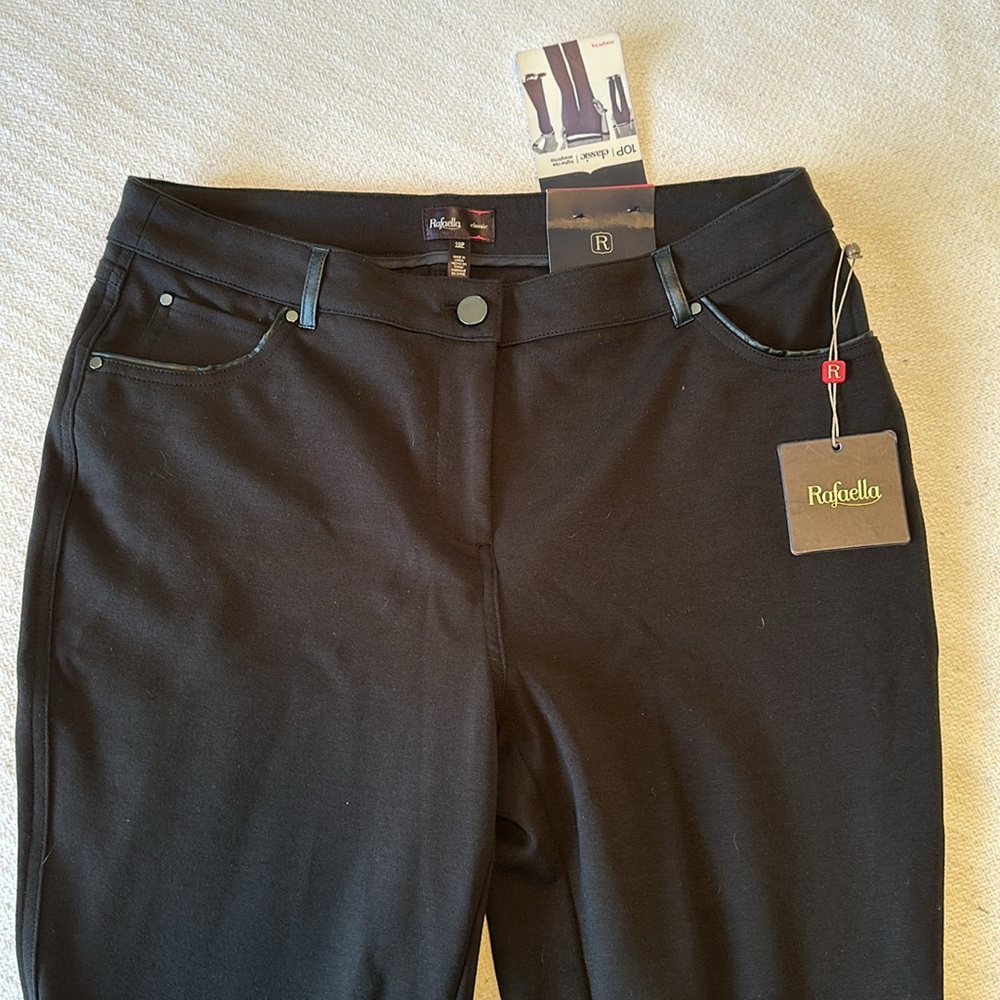 Rafaella Black 10P NWT Pants